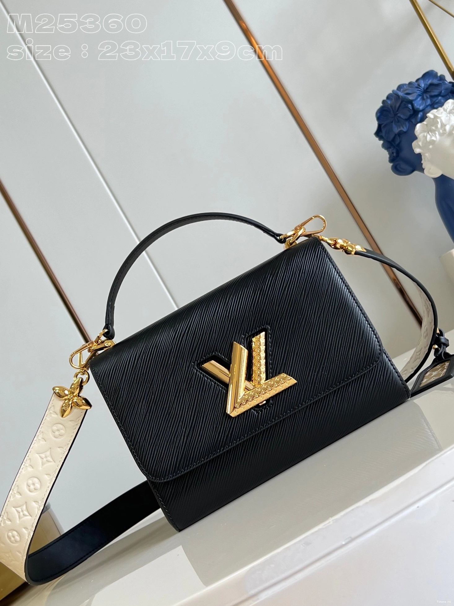 Cheap VUITTON TWIST MM-23*17*9.5CM LOUIS 0822